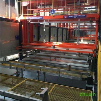 Línea de galjanoplastia automatizada de la aleación de aluminio, línea de galjanoplastia equipo