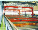 cadena de producción de la electroforesis del cátodo de Longmen del palmo del 12m