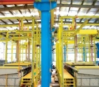 Cadena de producción automática para electrochapar el cromo duro
