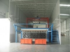 Cadena de producción de la electroforesis del cátodo del disco del freno del automóvil