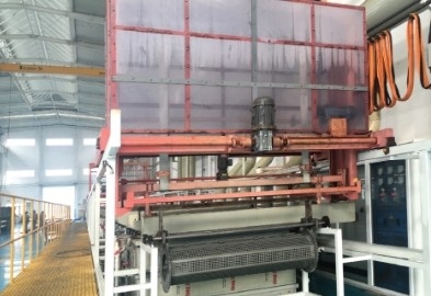 Barril colgante que fosfata el sistema de control del PLC de la máquina