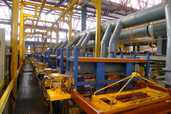 Máquina dura de la galjanoplastia de Chrome del control del PLC