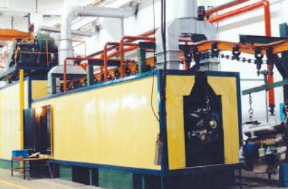 Cadena de producción de electrochapado del control del PLC, línea que platea automatizada