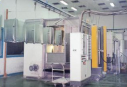 Equipo de rociadura del polvo electrostático de la galjanoplastia del barril automático