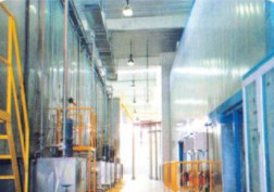 Cadena de producción automática para el gabinete de la puerta de Changzhou Carter