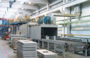 Línea que platea colgante automática sistema de control del PLC del equipo