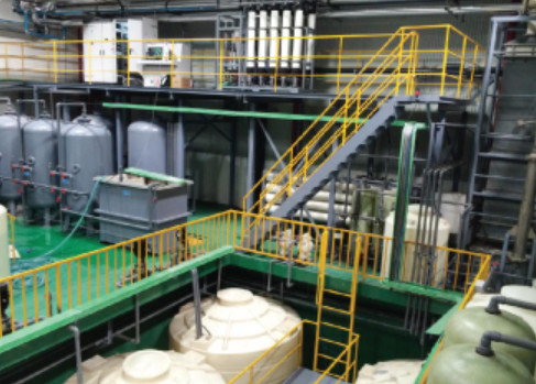 Cadena de producción de electrochapado colgante del barril estación del tratamiento de aguas residuales del OEM