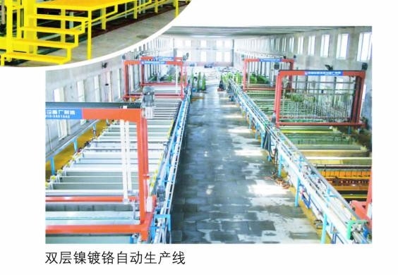 Línea de galjanoplastia automatizada barril para producto
