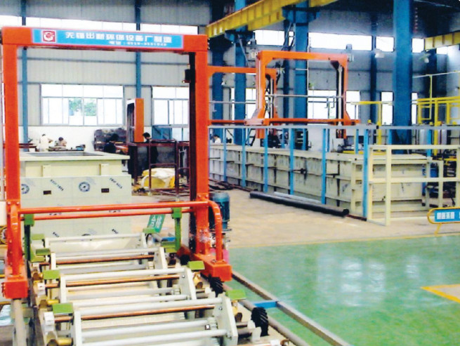 Tipo línea de galjanoplastia del barril del cinc ejecución automática del empuje