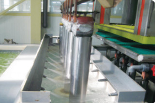 La contracorriente intermitente sprayWidely usada en la fabricación de goma, industria plástica de los productos. Industria química,