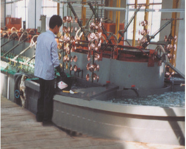 Pescando el tipo línea no electrolítica barril del niquelado de la ejecución