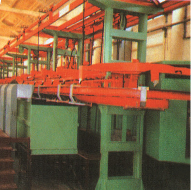 Línea no electrolítica circular tipo horizontal presión del niquelado de la fricción del aceite